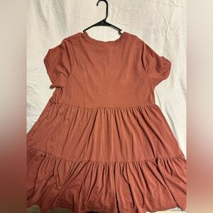 Old navy burnt orange dress XL